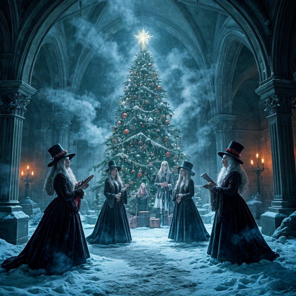 Haunted Holiday Crypt: Christmas Meets Halloween