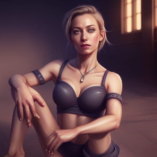 Tickle Torture in Advanced 3D Rendering Style