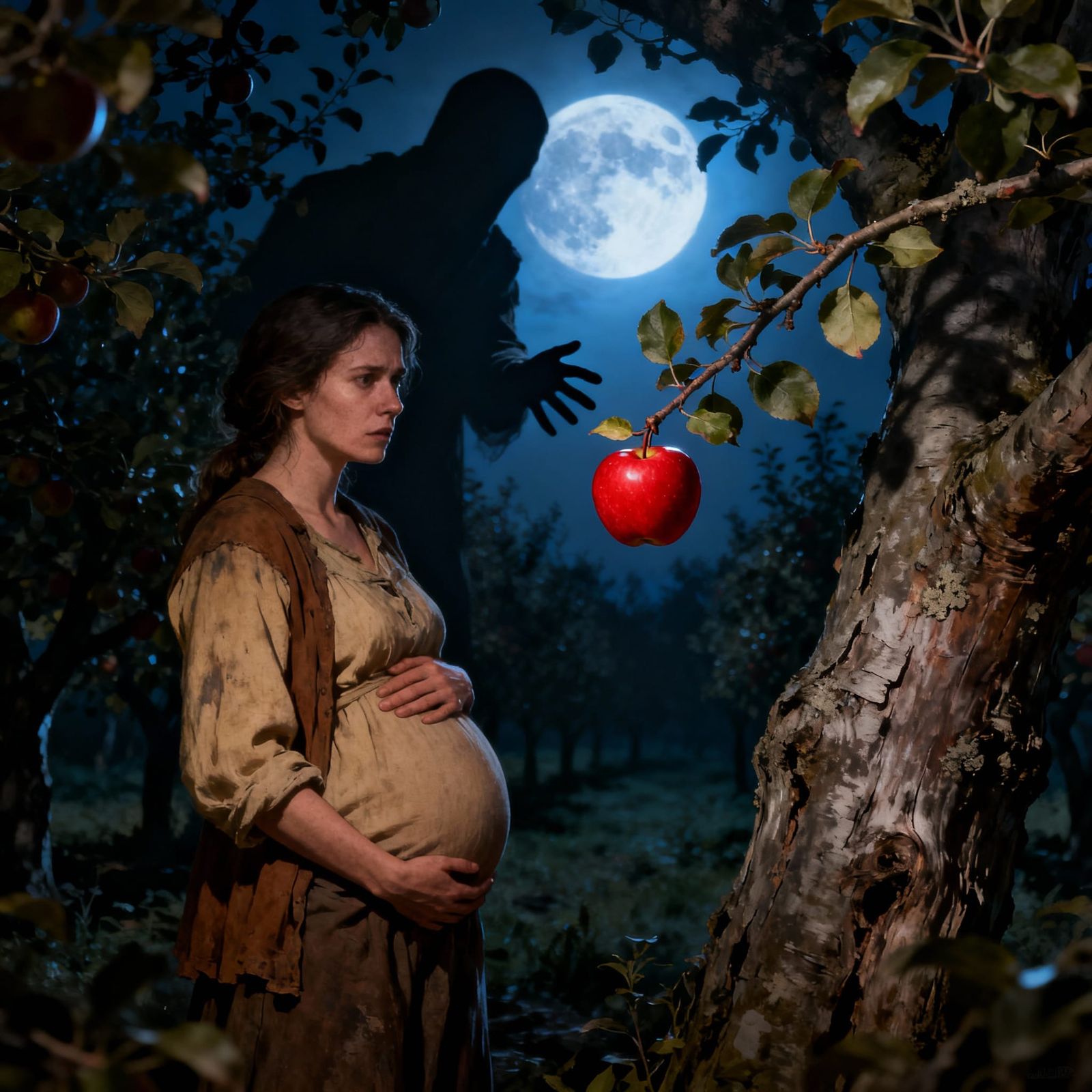 Pregnant Woman Protects Orchard From Intruder Movie Poster