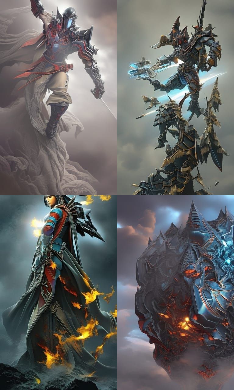 Cybernetic Bounty Hunter in Dystopian Death World