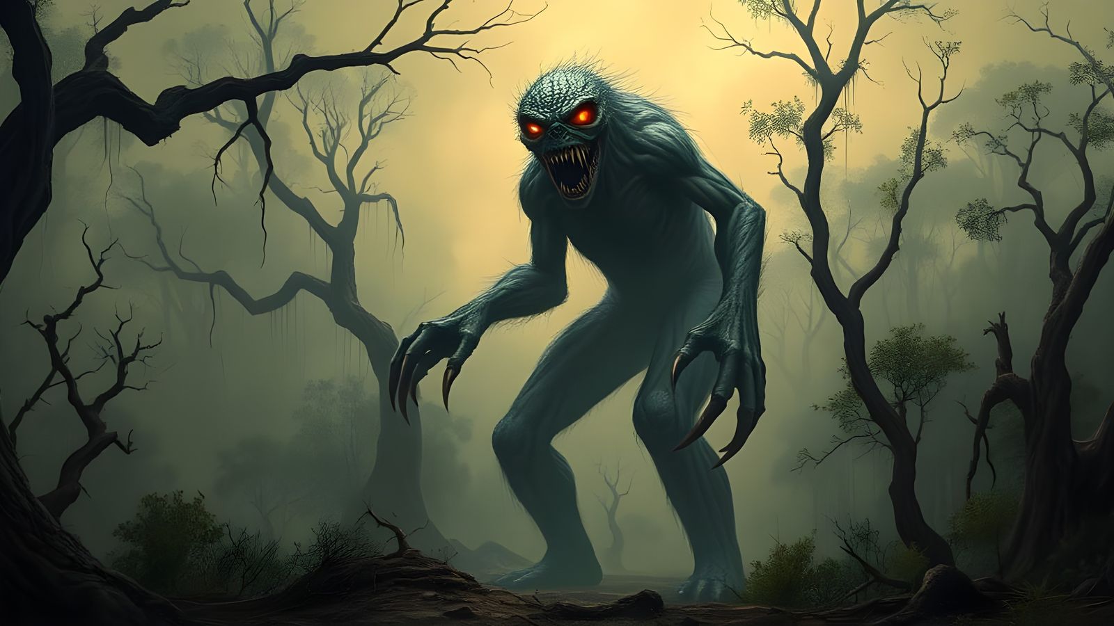 Mysterious Yowie Emerges from Australian Bushland