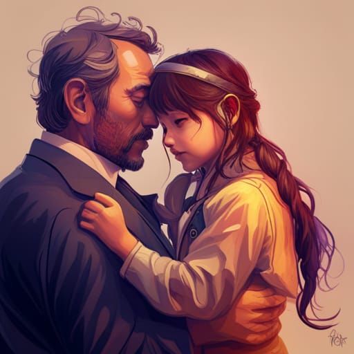 father and daughter (A)