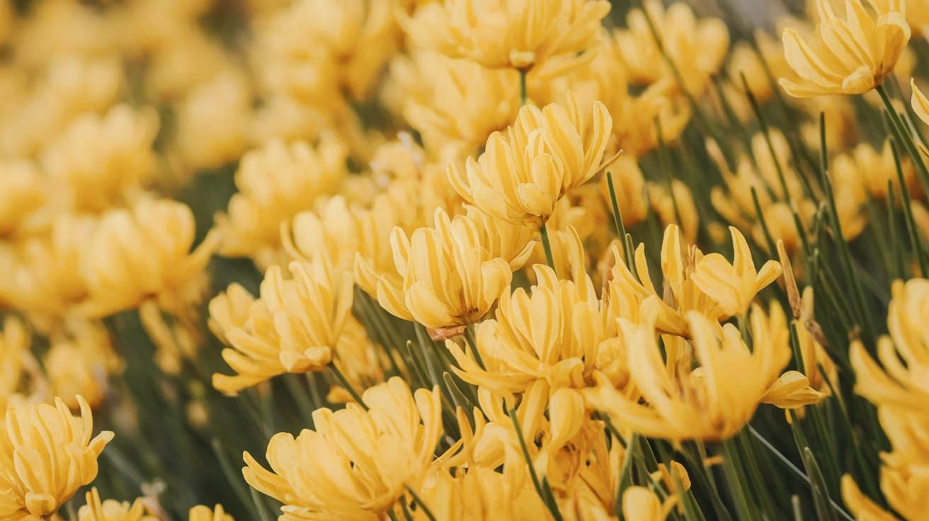 Mild Yellow Abstract Art