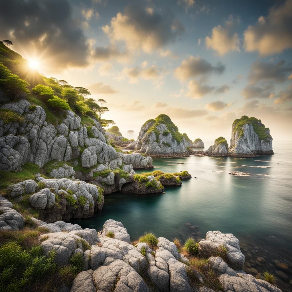 Coastal Karst Landscape in Professional Photography