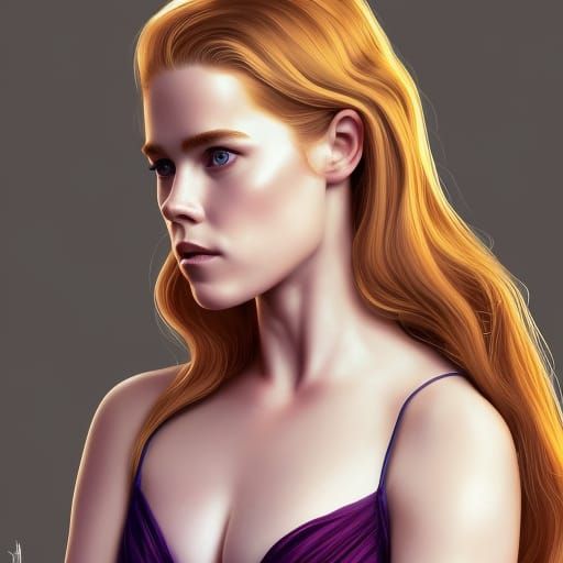 Renaissance Portrait of a Woman with Blonde Hair