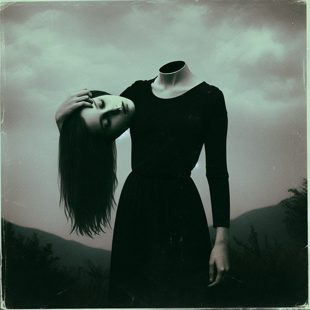 Surreal Indie Art Captures Intensity of Uncanny Girl