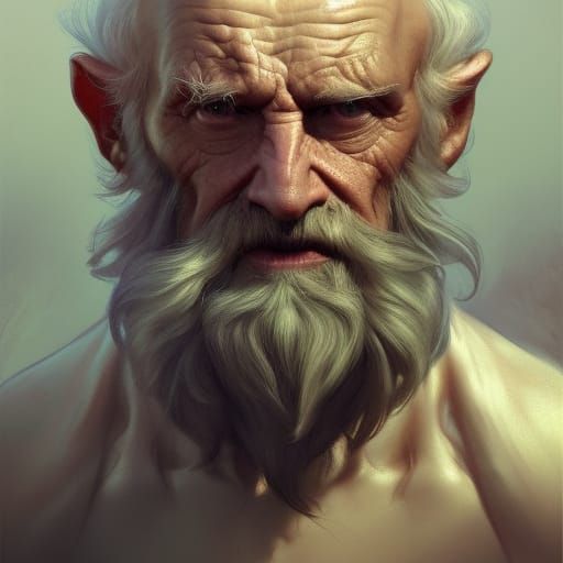 Evolution Portrait in Hyperdetailed Style