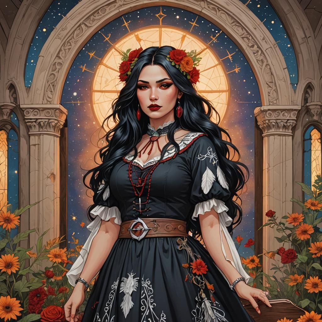 Romantic Fusion: Country Angel Witch Anime Girl