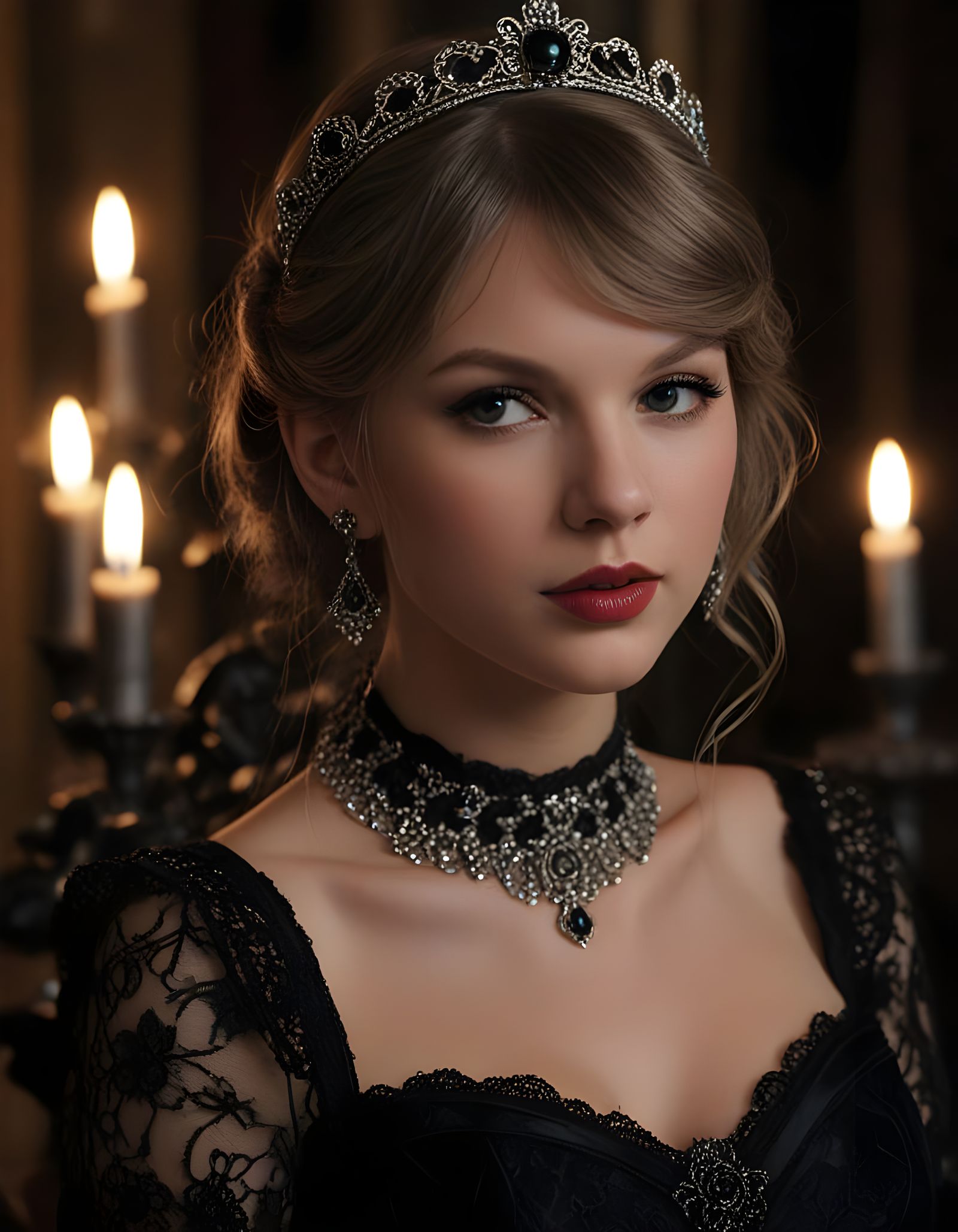 Gothic Princess in Victorian Splendor