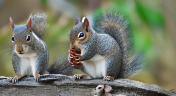 AI Image of Squirrels