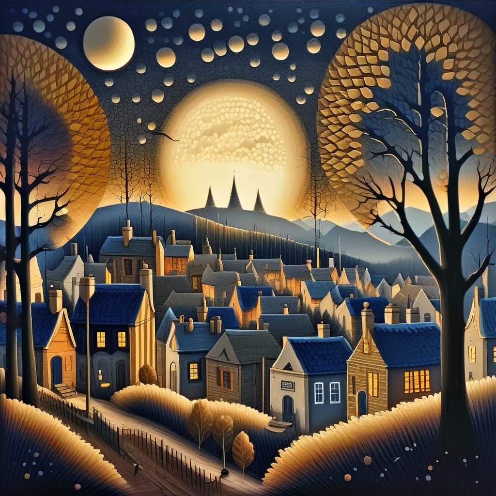 Golden Hour Masterpiece: Serene Mountain Landscape