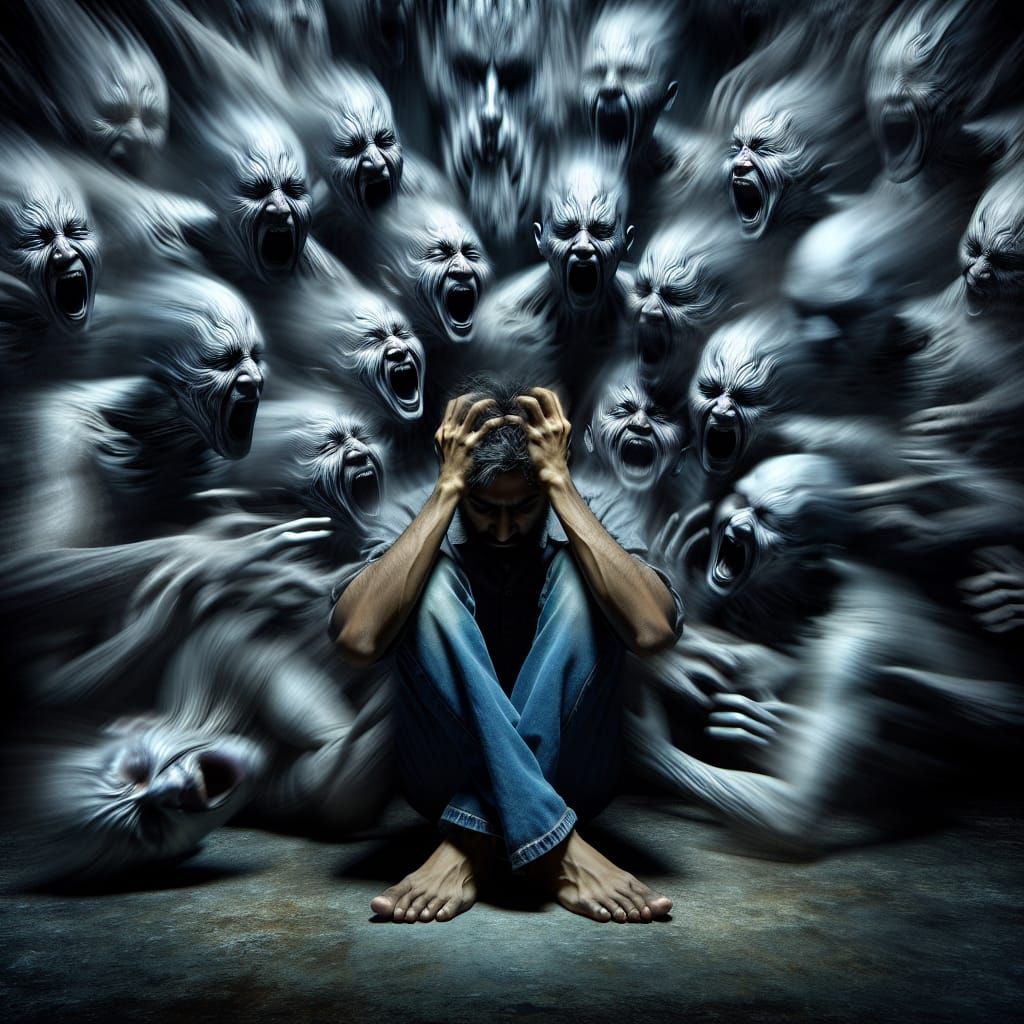 Despair: A Visual Metaphor for Mental Crisis