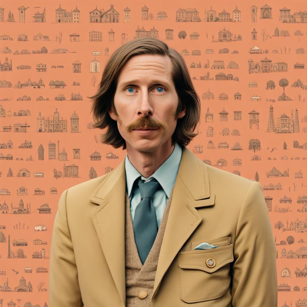 Anderson-esque Scene with Pastel Palette