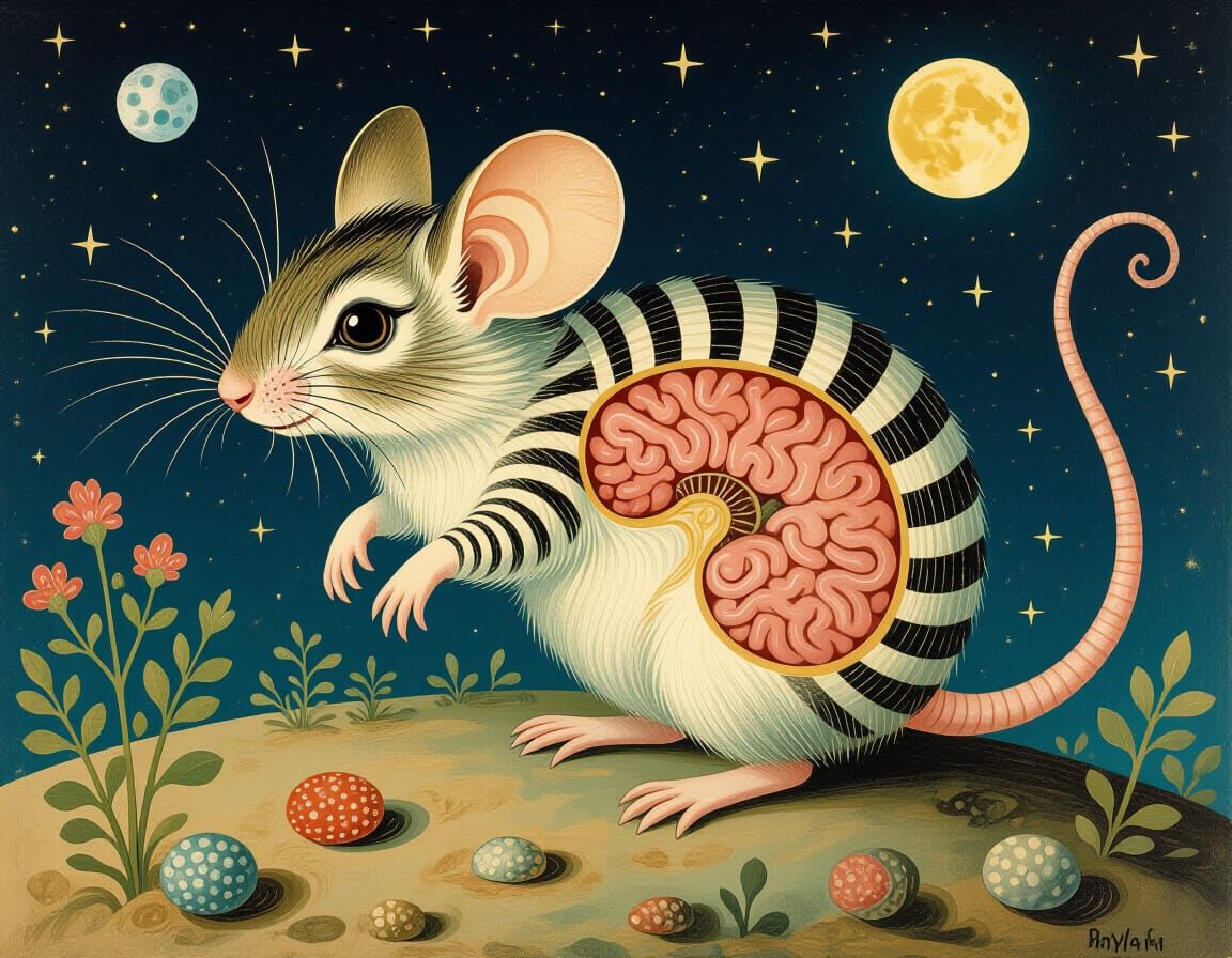 Surreal Meat Anatomy of Bizarre Creatures