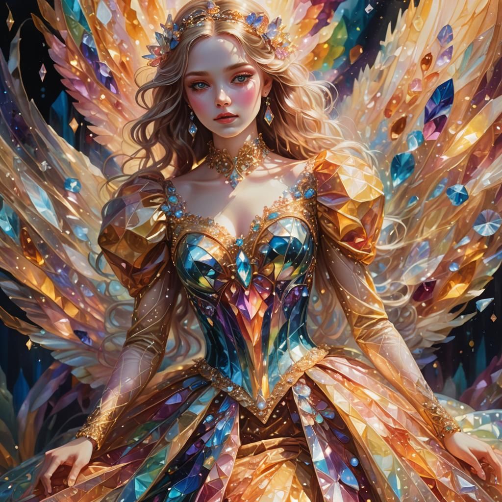 crystal dress 1