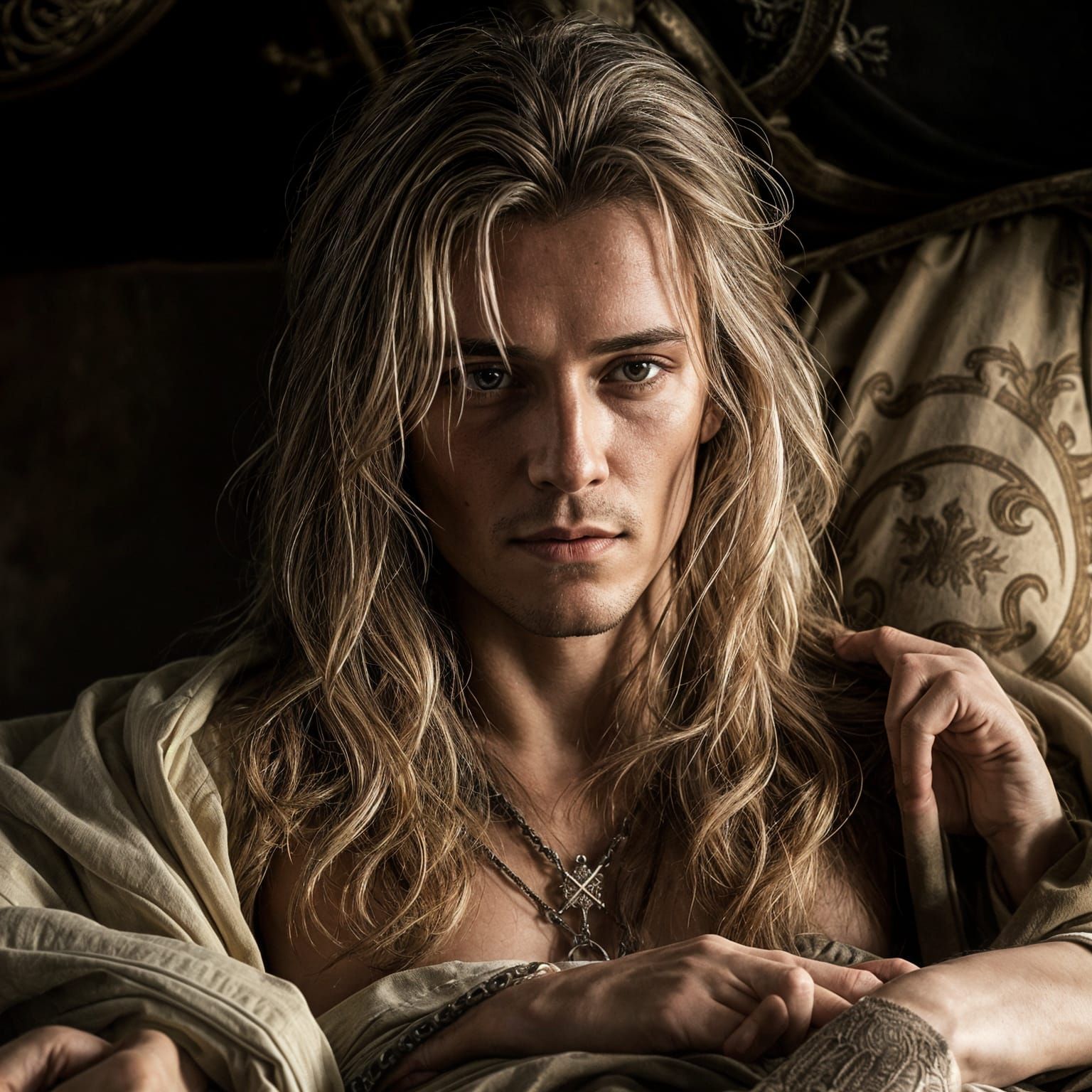 Orlando Bloom as 15th Century Wallachian Prince Vlad Călugăr...