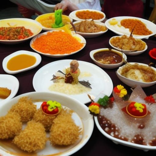 Hungry ghost festival family dinner