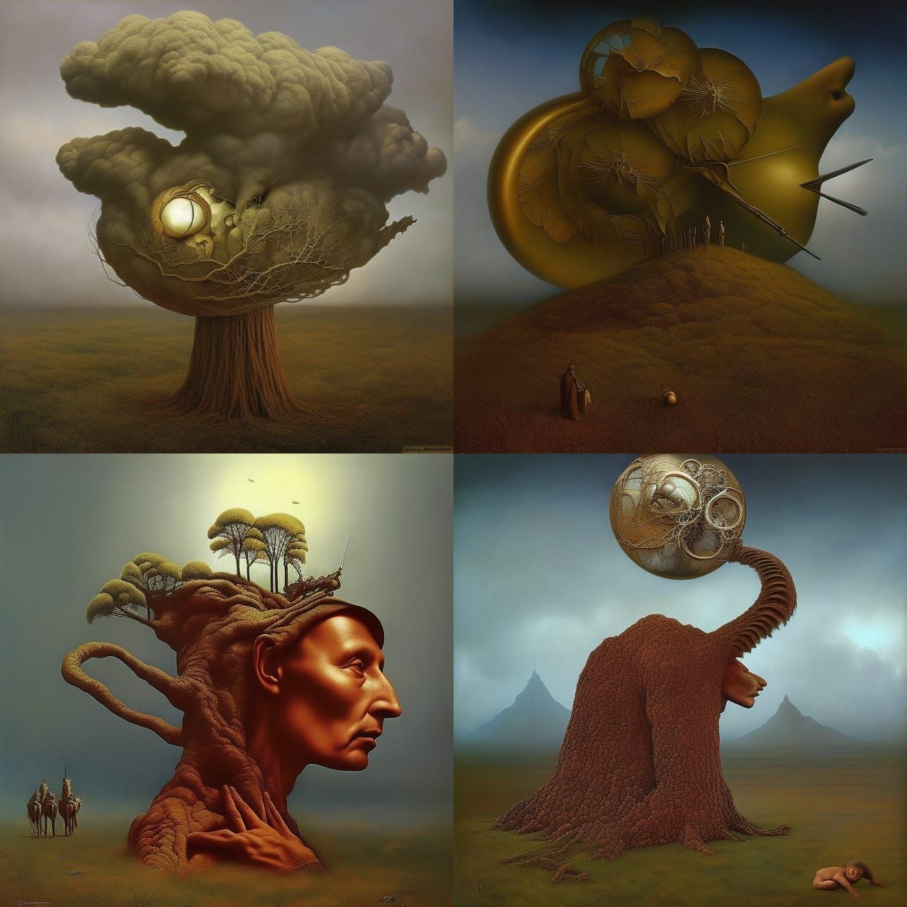 Ethereal Polish Surrealism Dreamscape