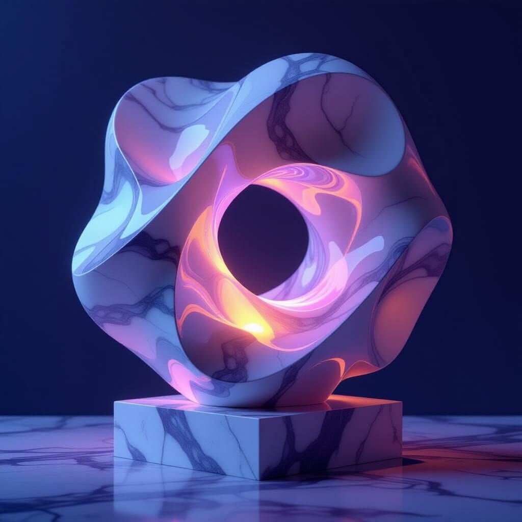Abstract Physics Sculpture: Cosmic Speed and Ethics