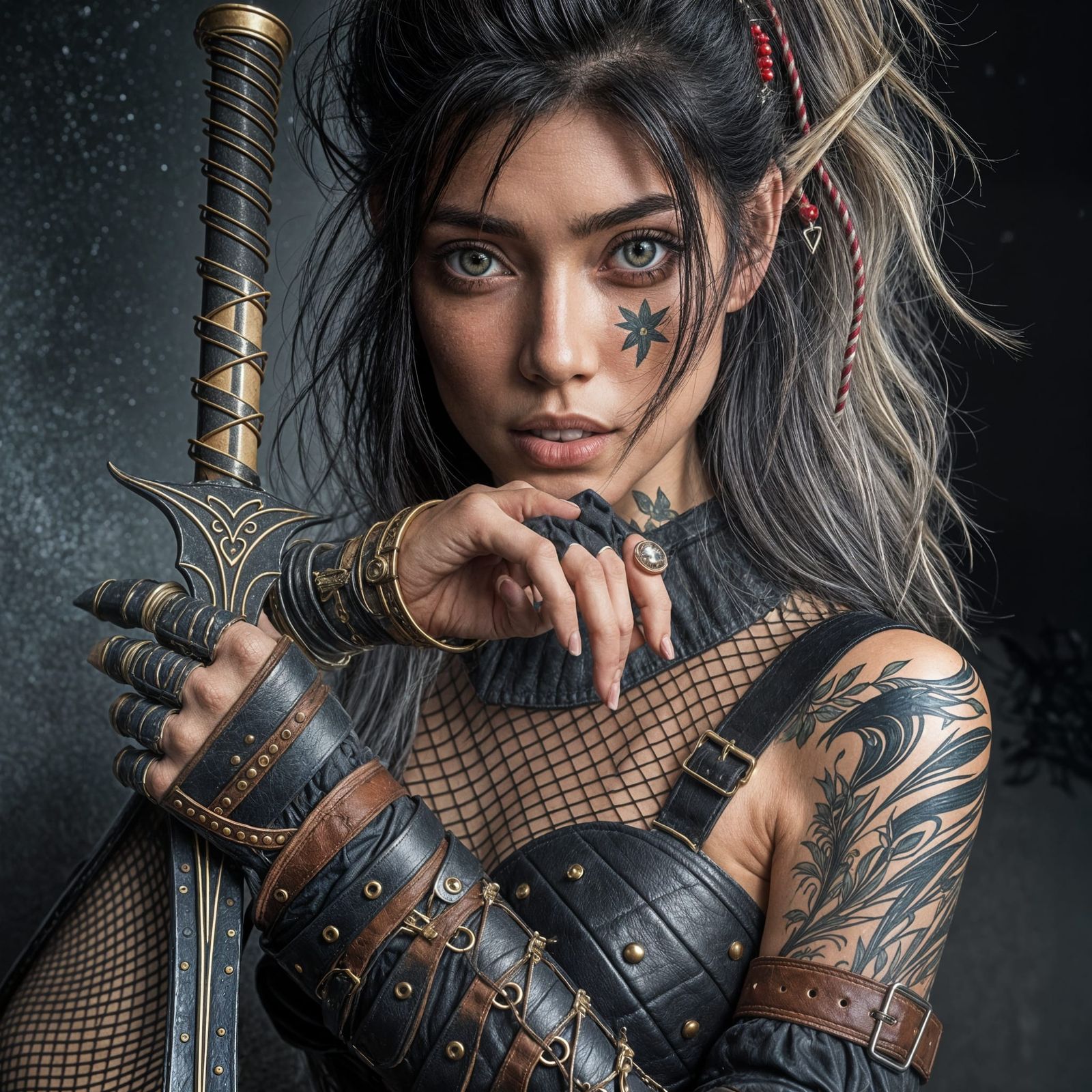 Abstract Dance Scene