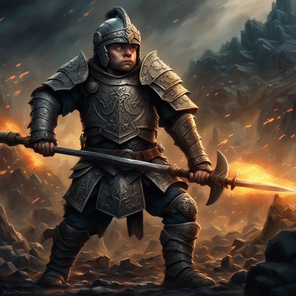 Roman-Style Warriors of Mettogar: Fierce Short Statured Figh...