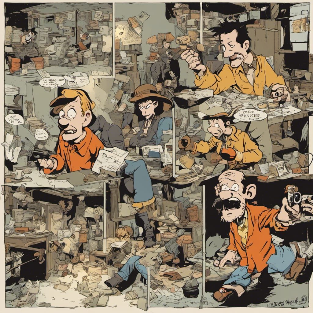 Calvin and Hobbes: Adult Detectives in Comic Style