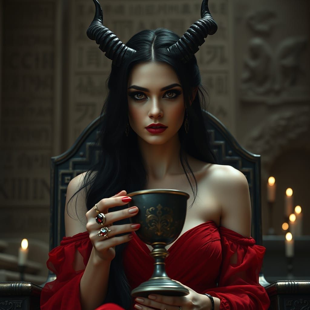 Goddess of Elegance in Cinematic Glory