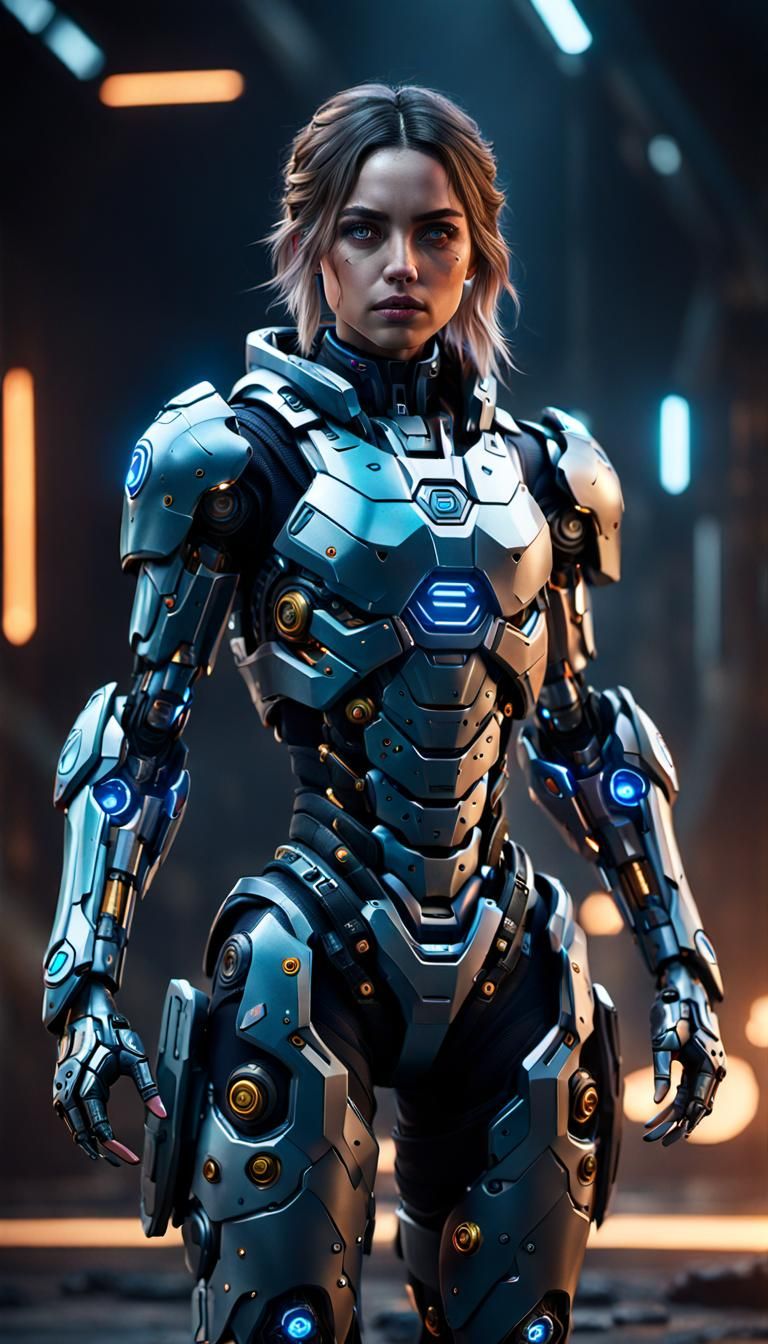 Cyborg Ana de Armas (Preview - Stance-01)