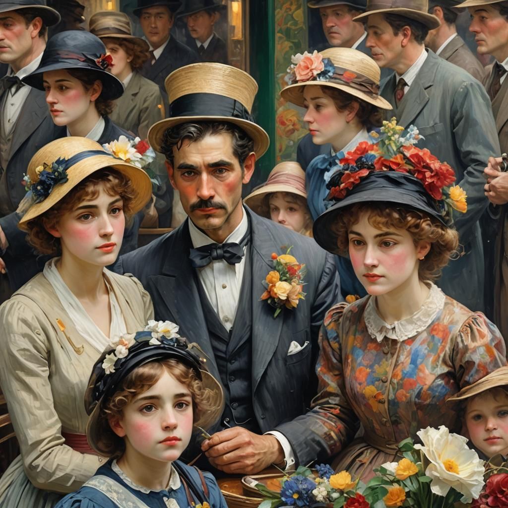 Gizmoheavy Impasto Painting with Textured Brushstrokes