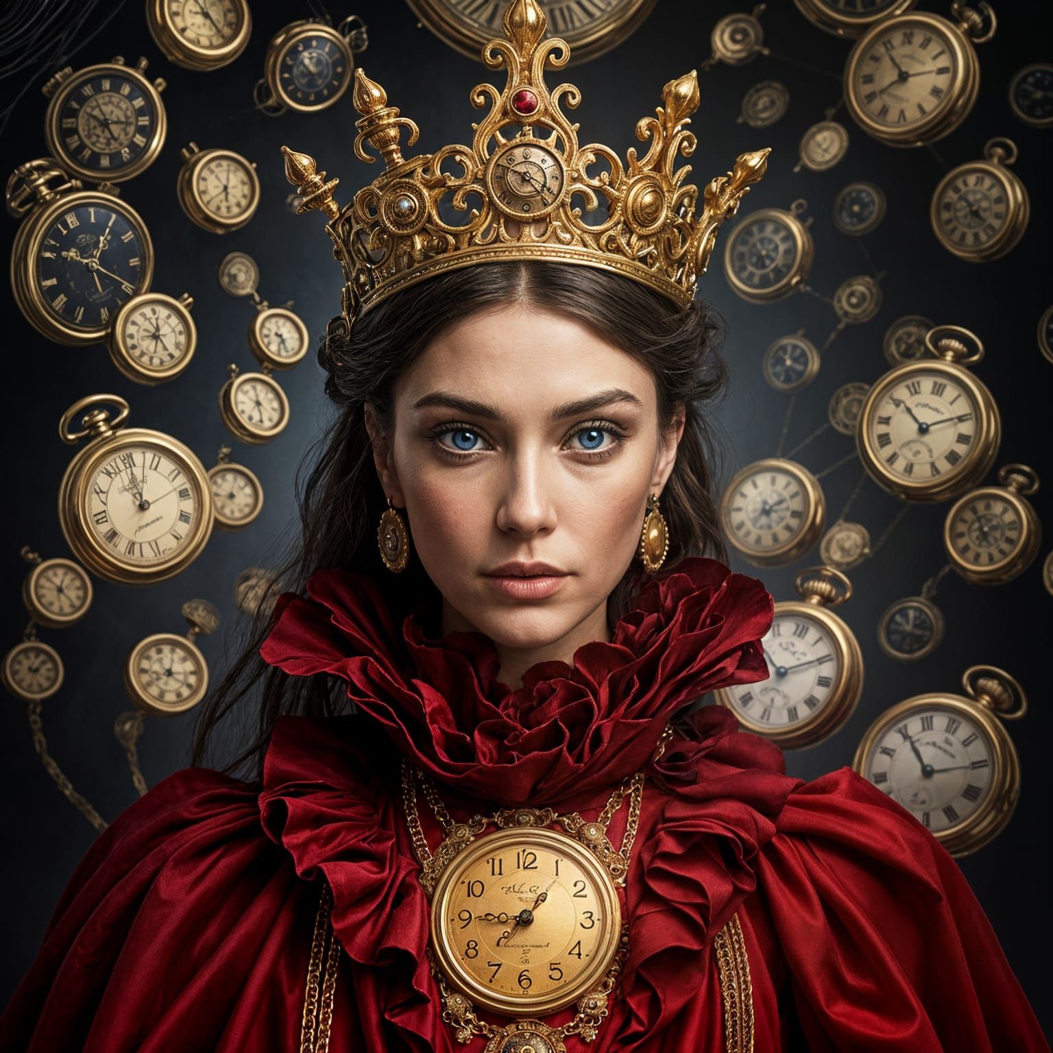 Time Queen Reigns Supreme in a Realm of Clockwork Majesty
