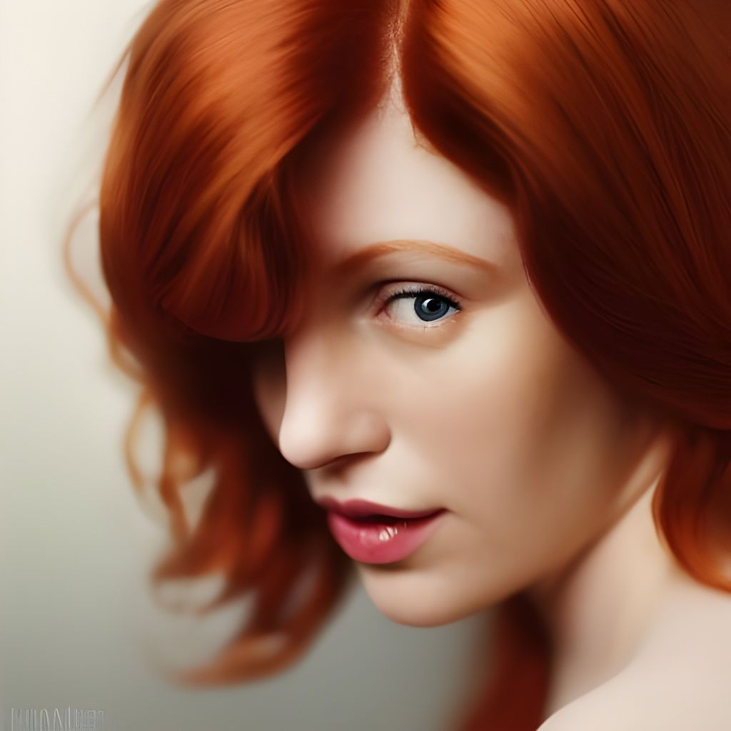 Stunning Redhead Portrait in Professional Photography Style