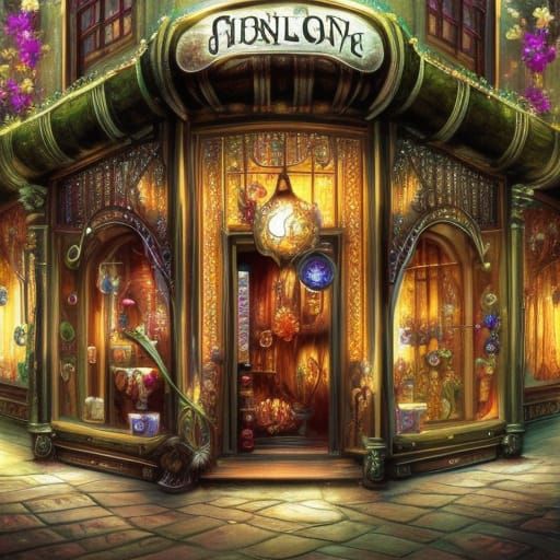 Jewelry Store in the Fairy Town Series
