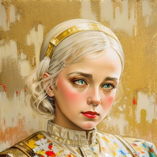 Nostalgic Americana in Rockwell-esque Oil Painting