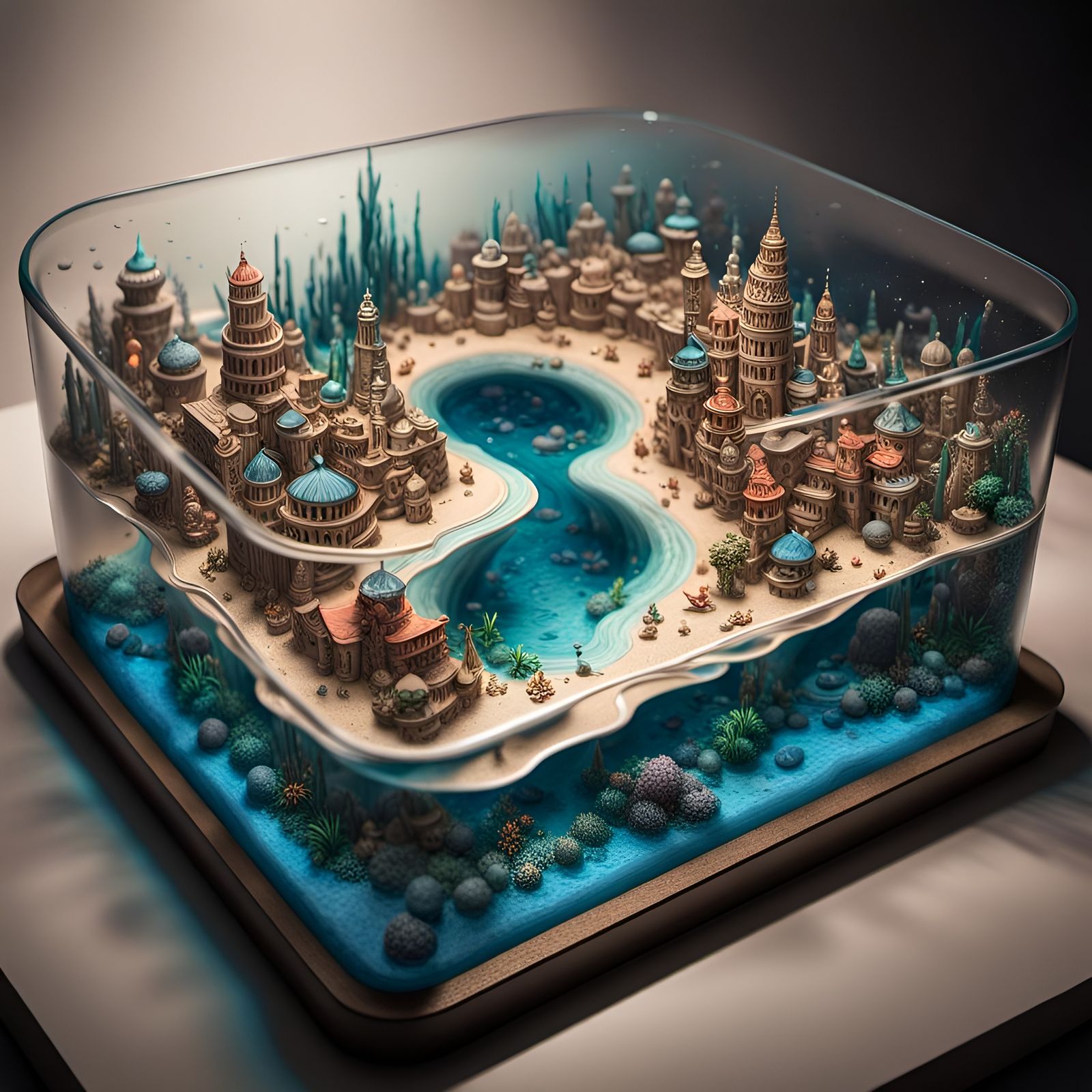 miniature wonderland city