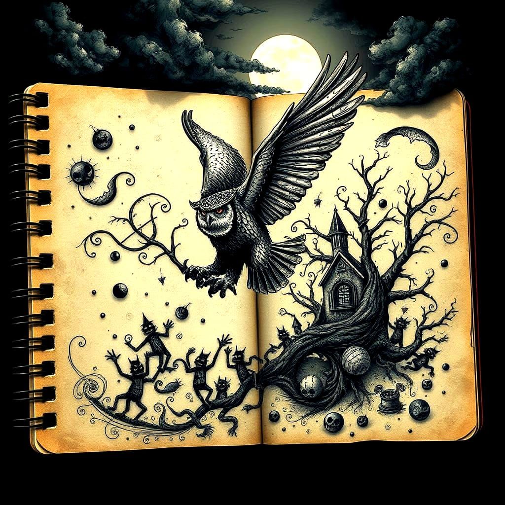 Mysterious Doodle Worlds