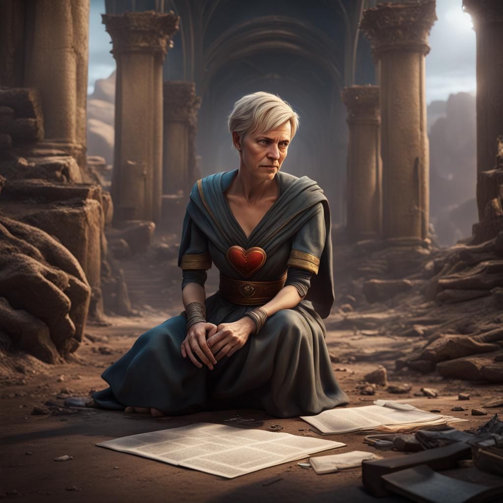 Tanya Plibersek Dejected Over Report: Matte Painting