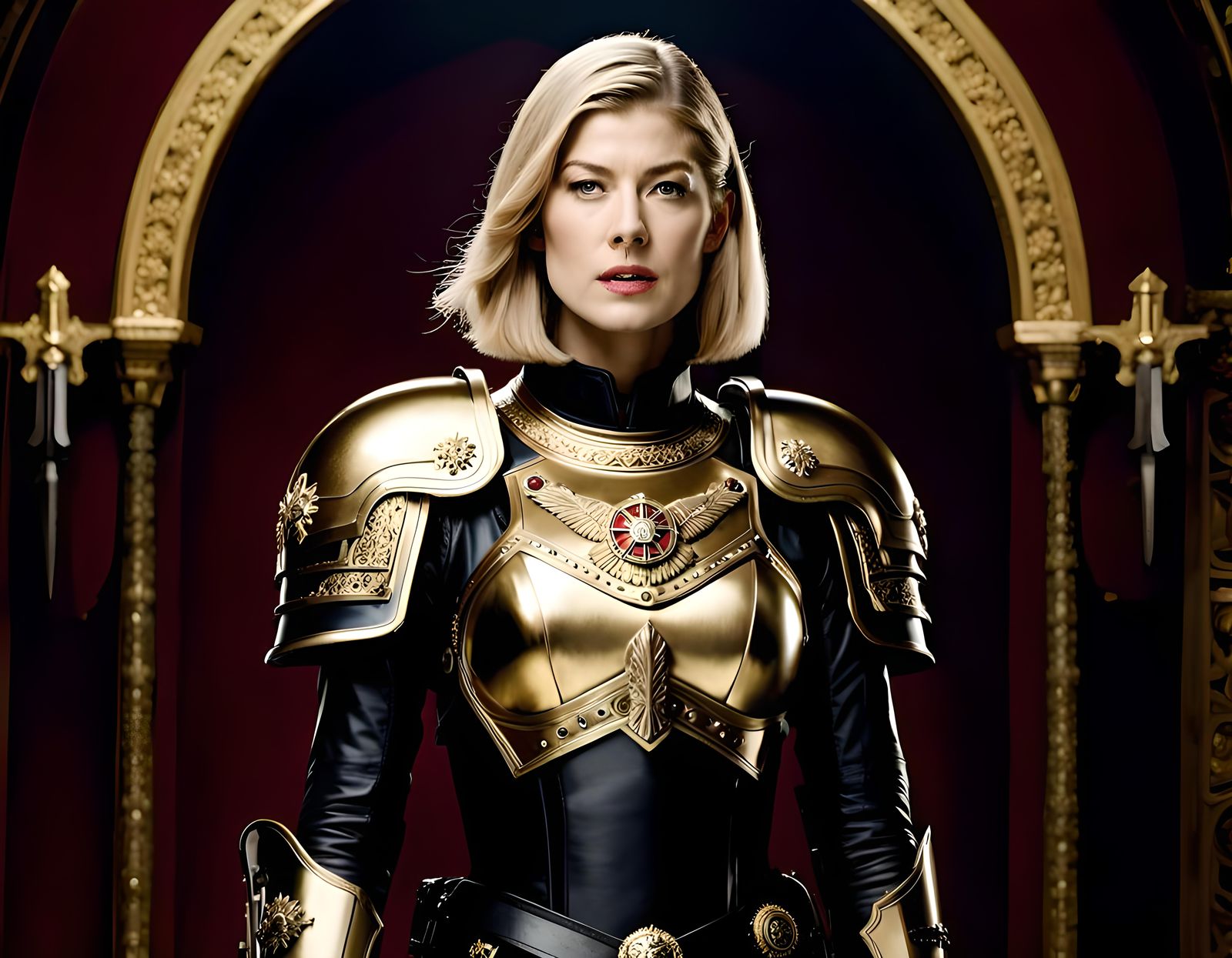 Sister of Battle in Ornate Armor