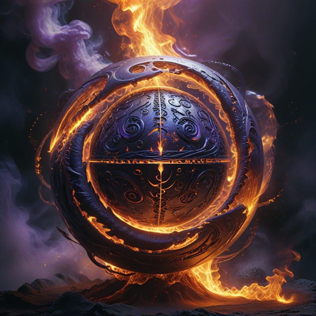 Celestial Vortex in Ethereal Hues