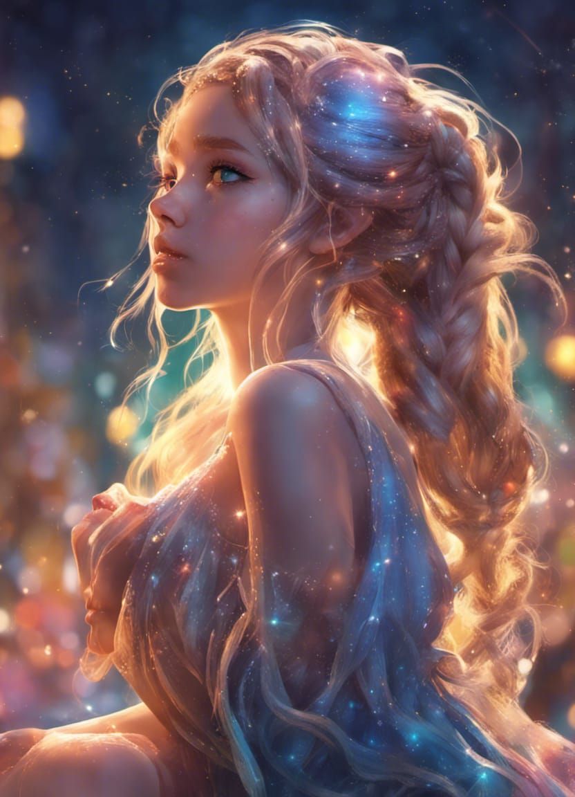 Intricately Detailed beautiful girl