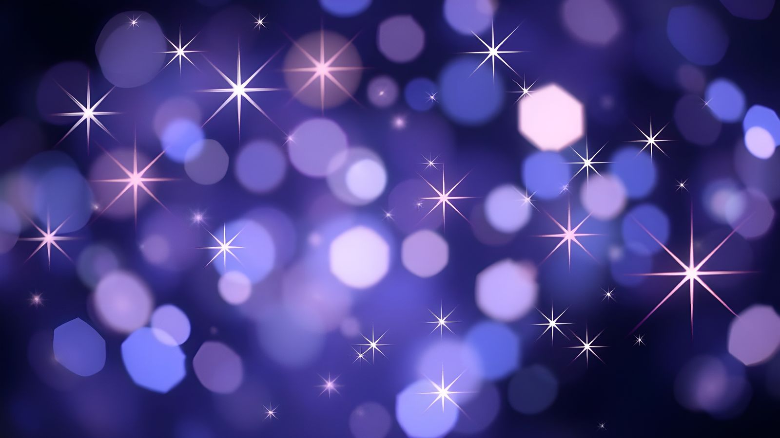 Sparkling Purple Background with Glitter Effects