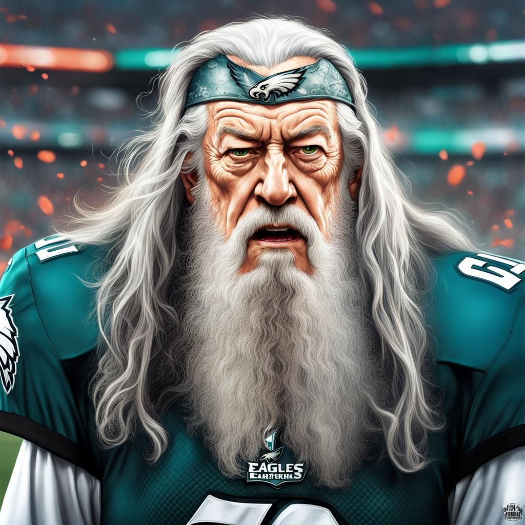 Gandalf Plays Football for the Philadelphia Eagles