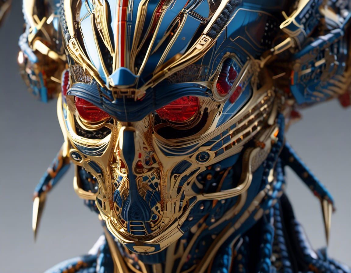 Giant Robot Alien Nukes Moon in Sci-Fi Space Battle