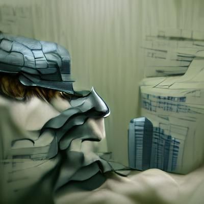 Solid Snake Matte Painting