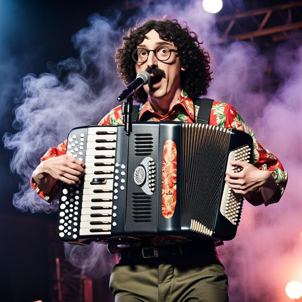 Celebrity Impersonator on Concert Stage