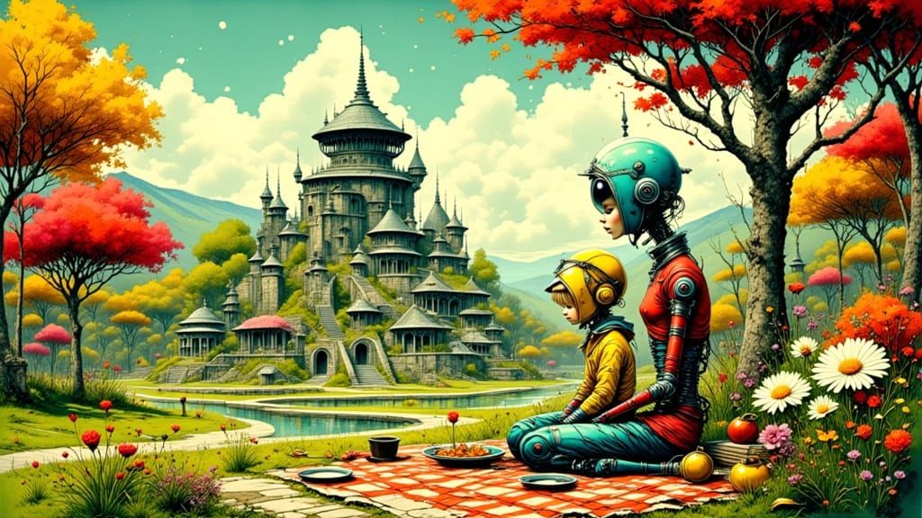 Enjoying the past, living in the future.