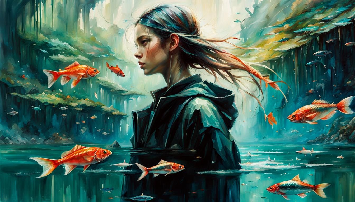 Mystical Fish: An Epic Fantasy Masterpiece