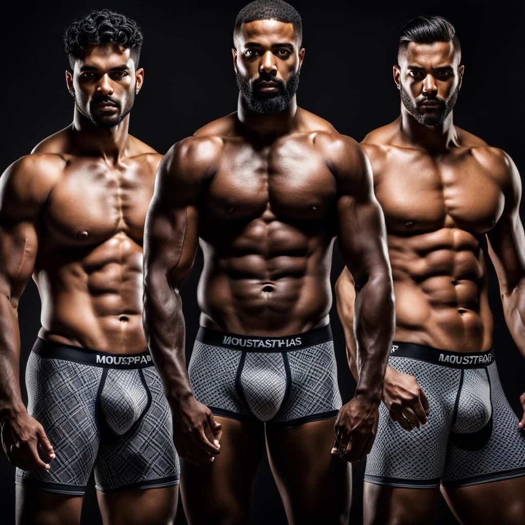 Moustapha Euphrates Branded Men's Underwear: Hyperrealistic ...