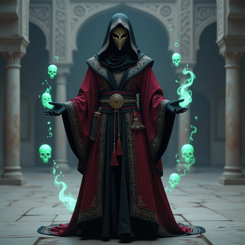 Ermac as Ottoman Spirit Sorcerer in Mausoleum