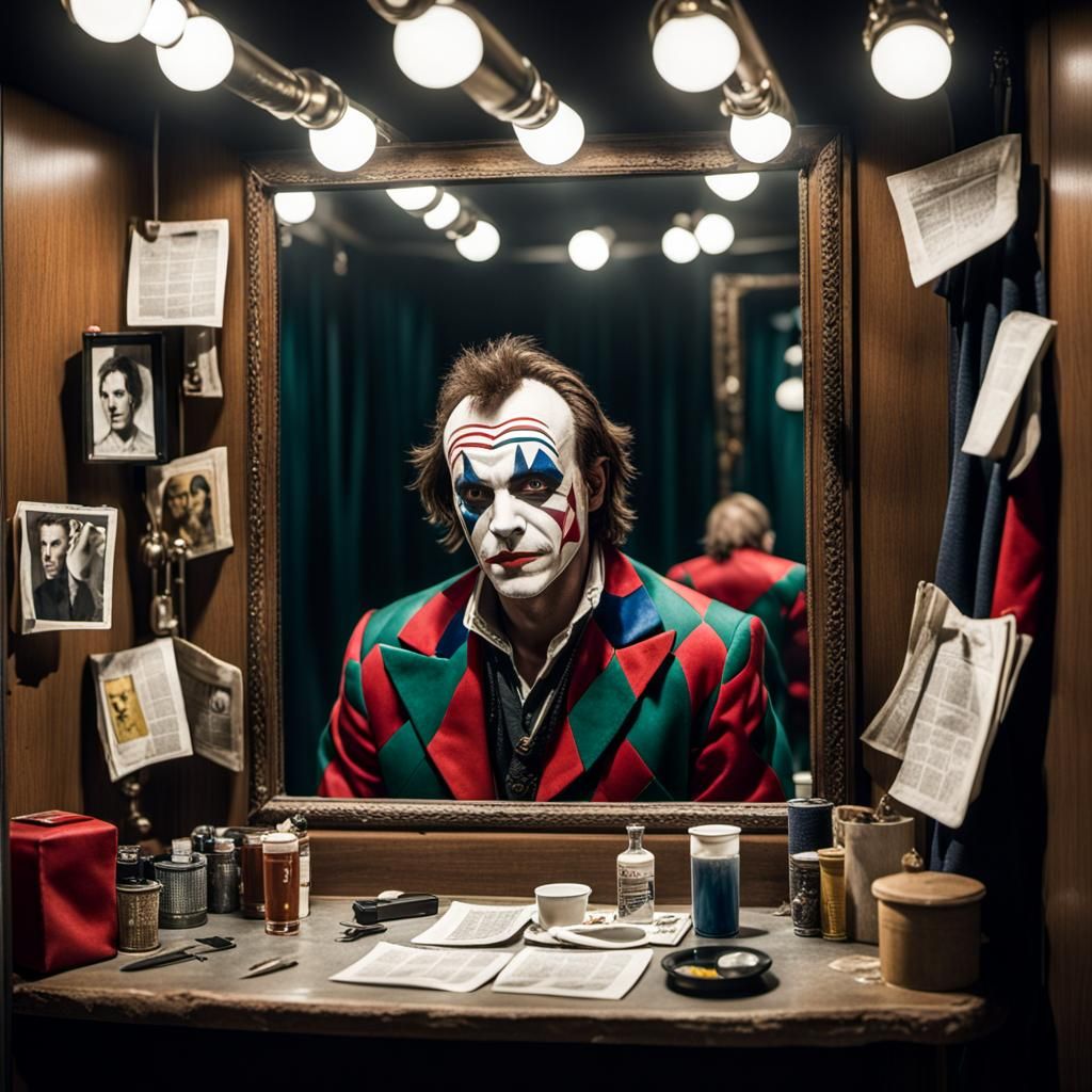 And the man in the mirror has sad eyes... (inspired by a Mar...