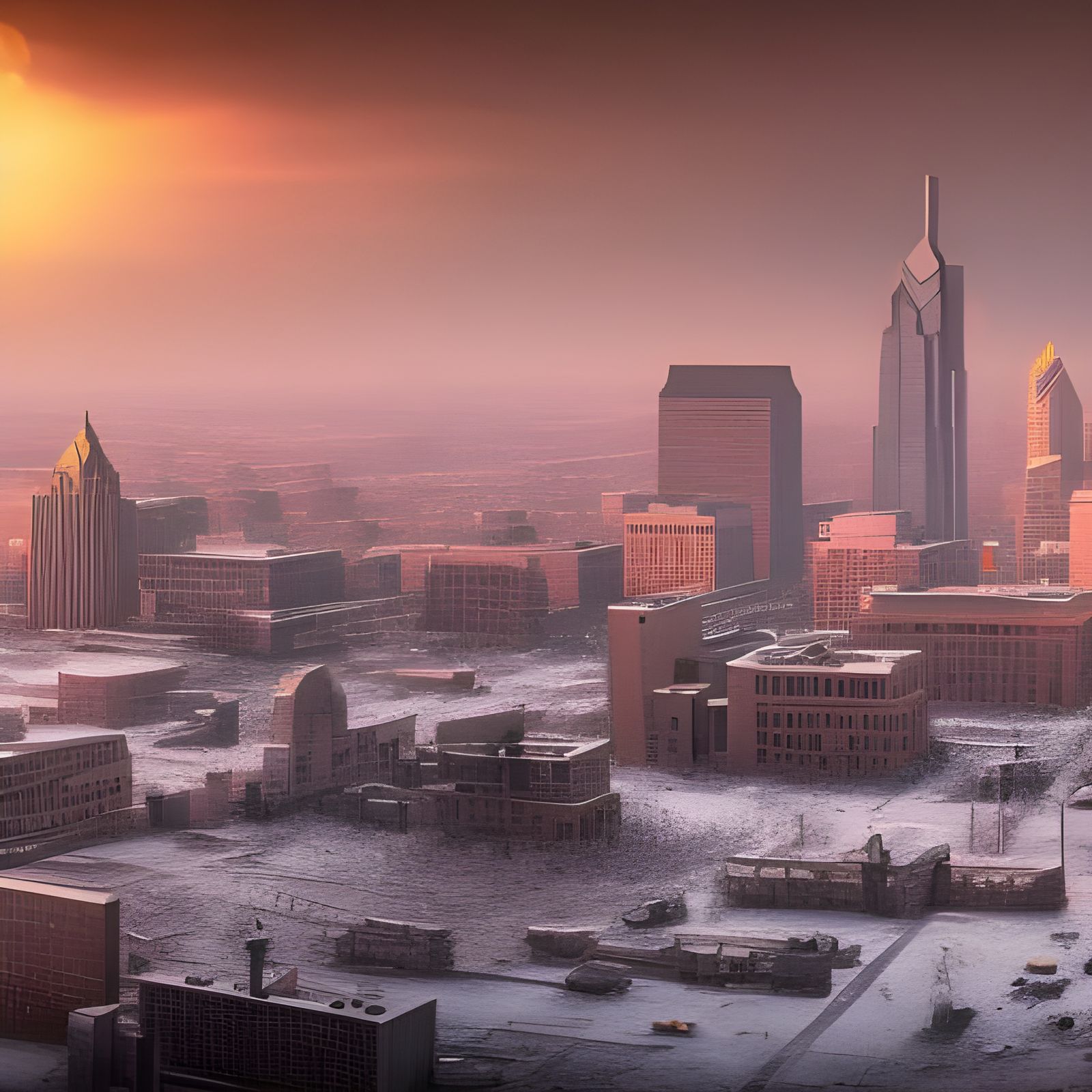 Nuclear winter at Philadelphia